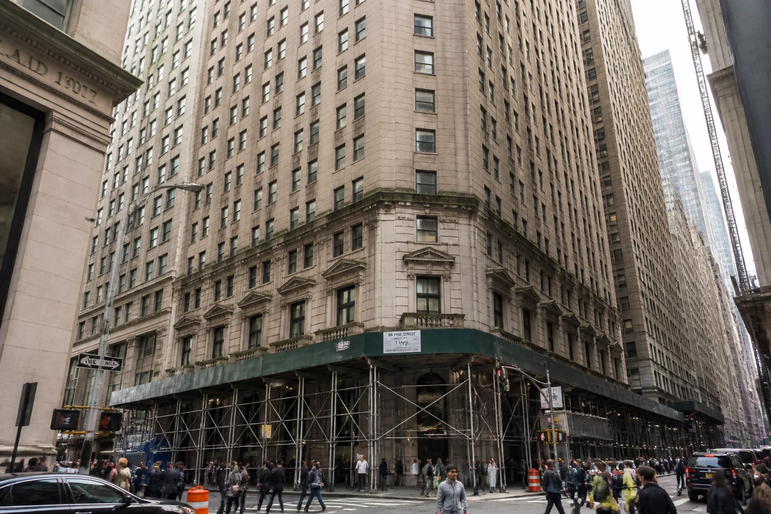 Redevelopment Commences at 44 Wall Street in Manhattan